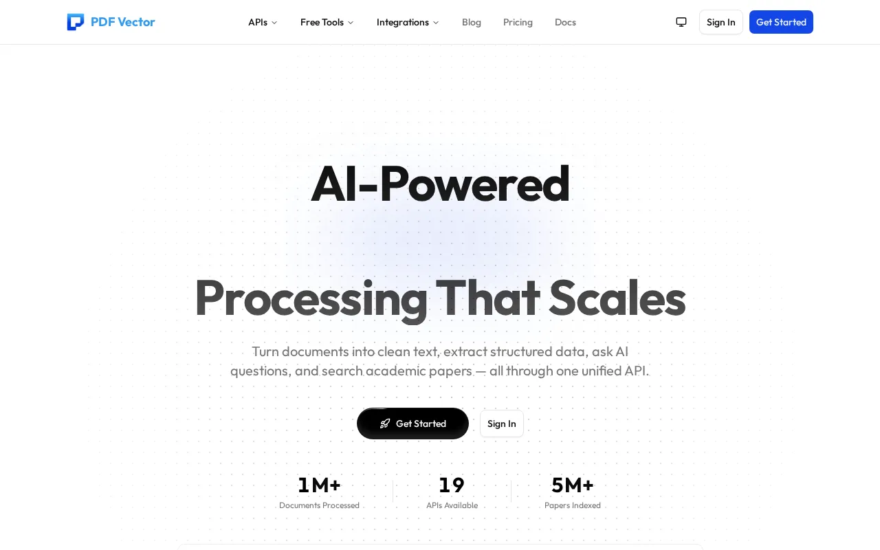 PDF Vector — preview screenshot