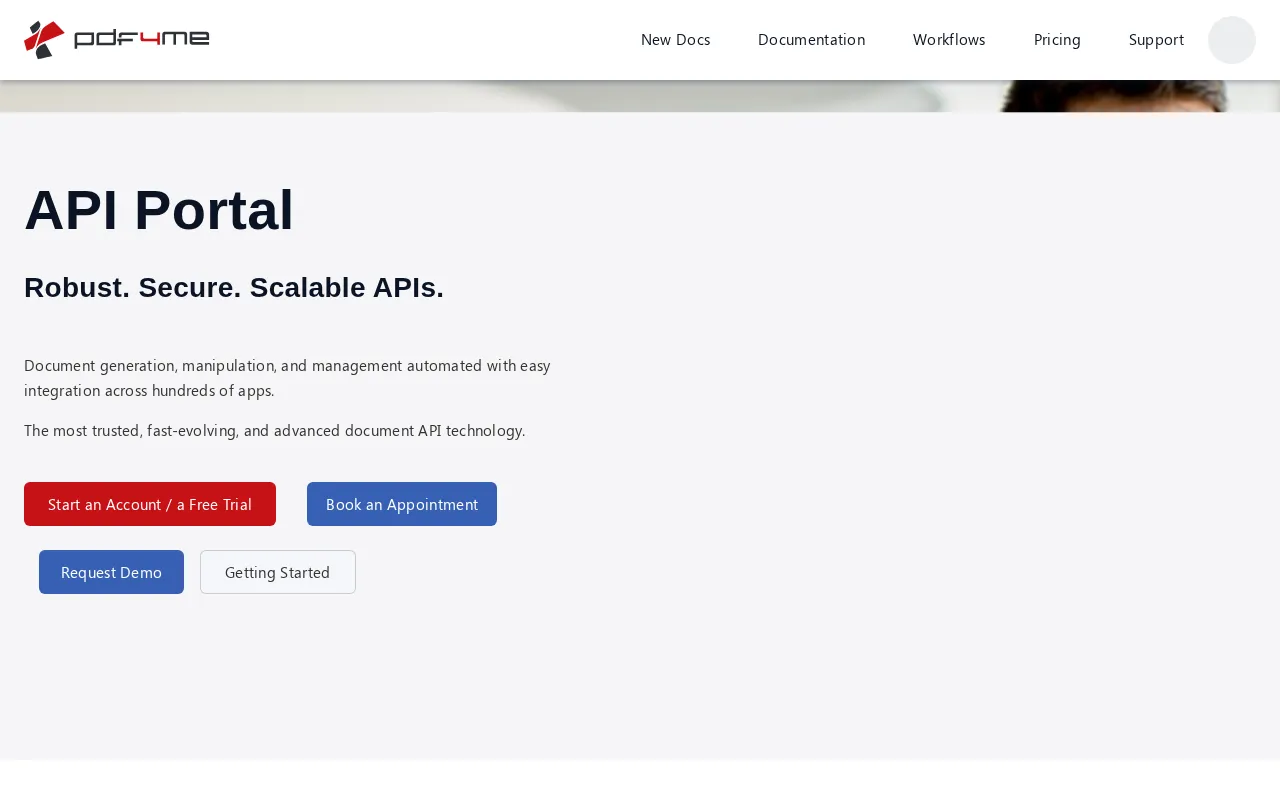 PDF4me — preview screenshot