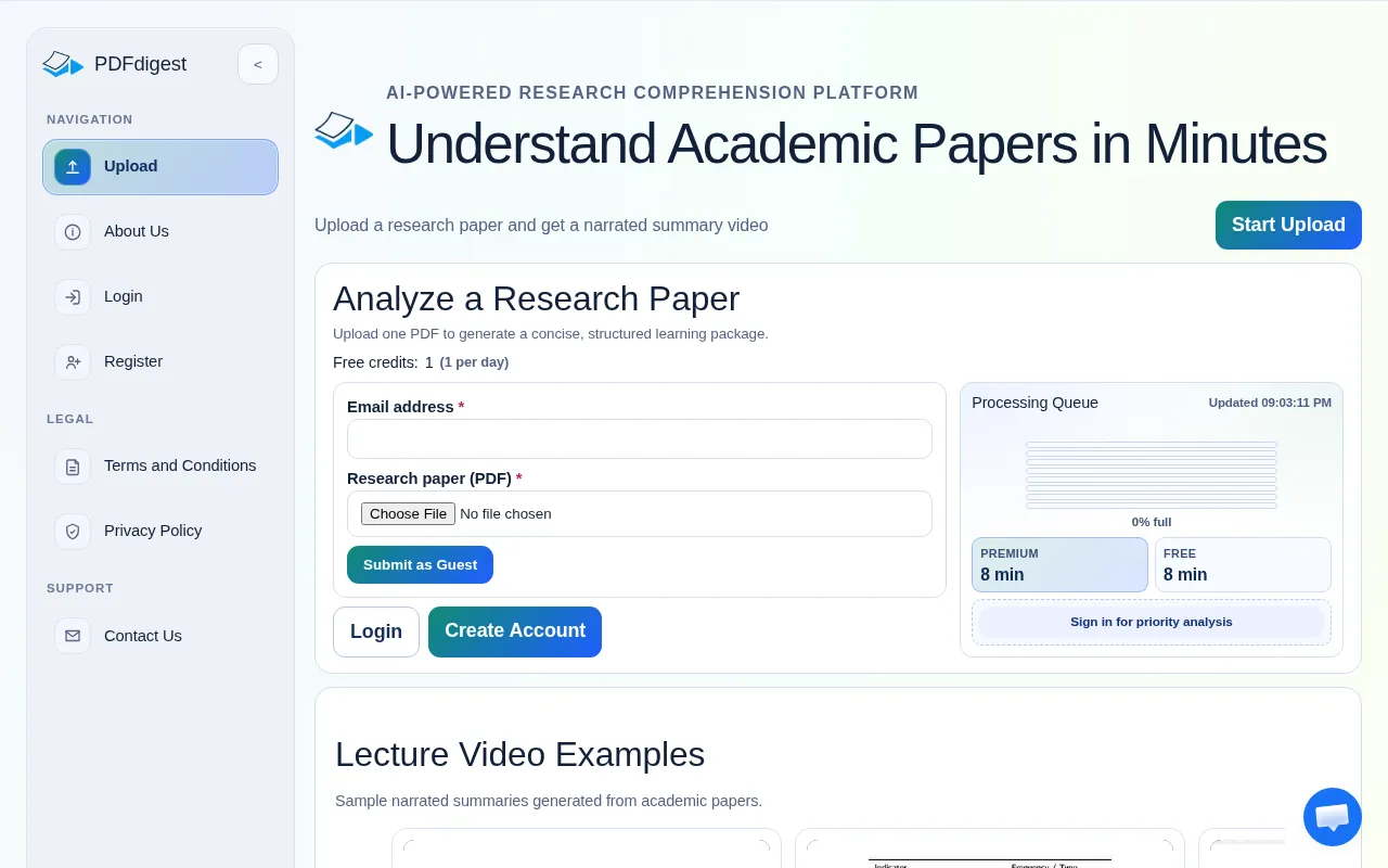 PDFdigest — preview screenshot