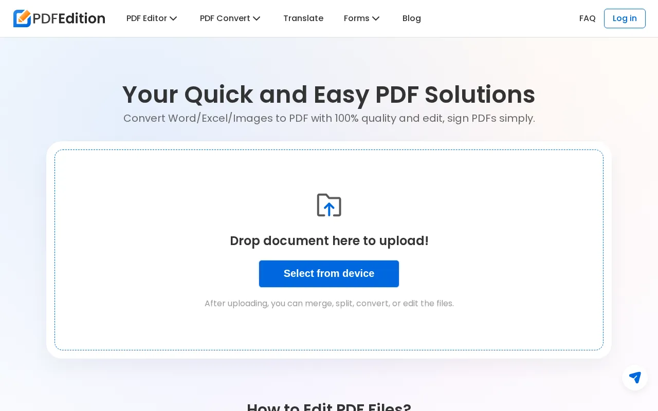 Pdfedition — preview screenshot