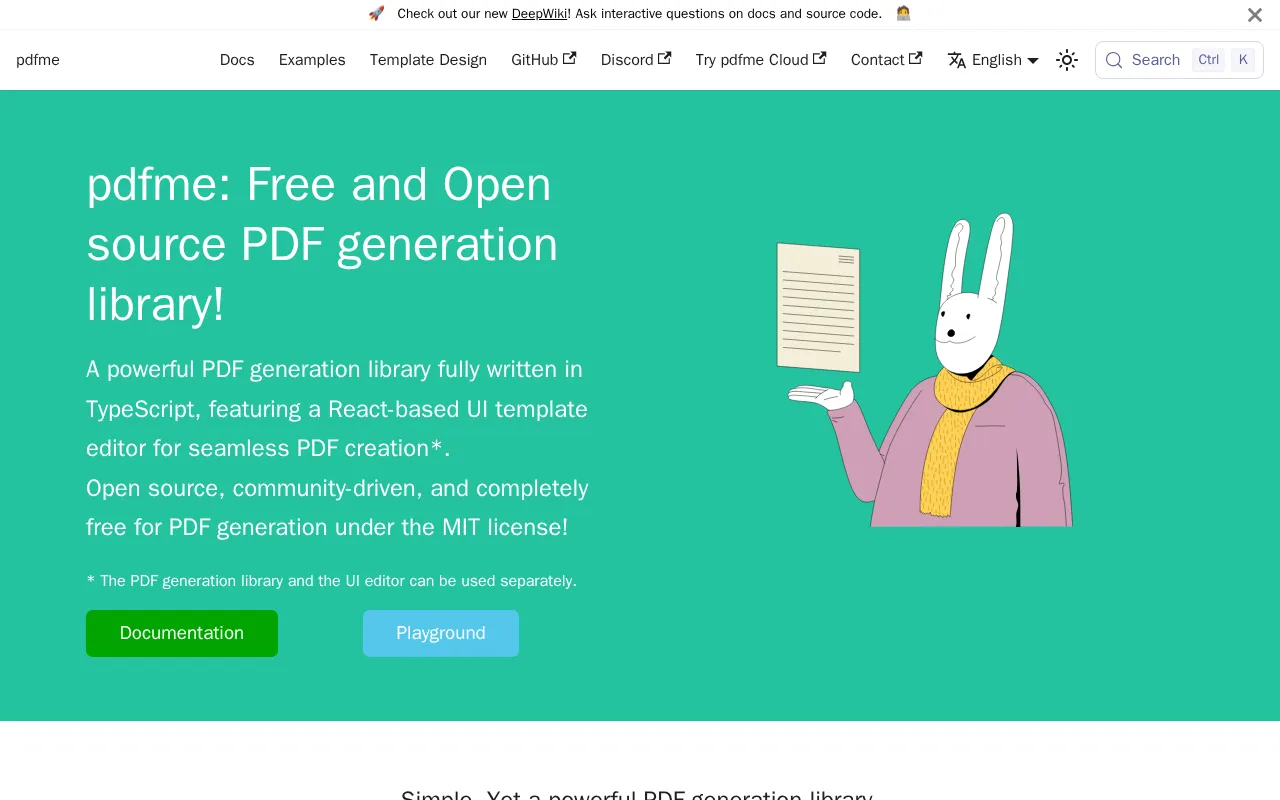 pdfme — preview screenshot