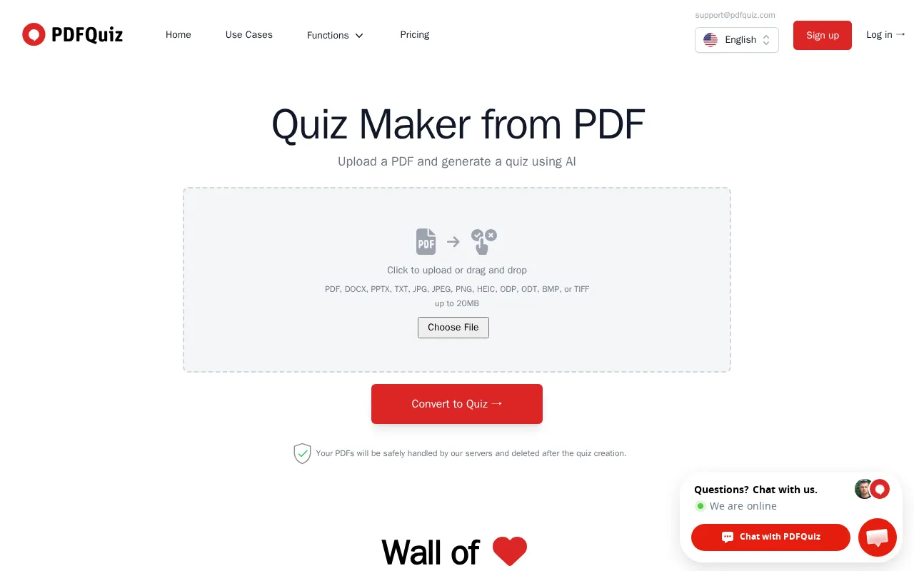 Pdfquiz — preview screenshot