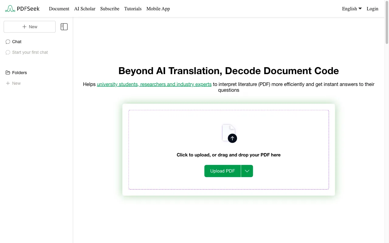 PDFSeek — preview screenshot