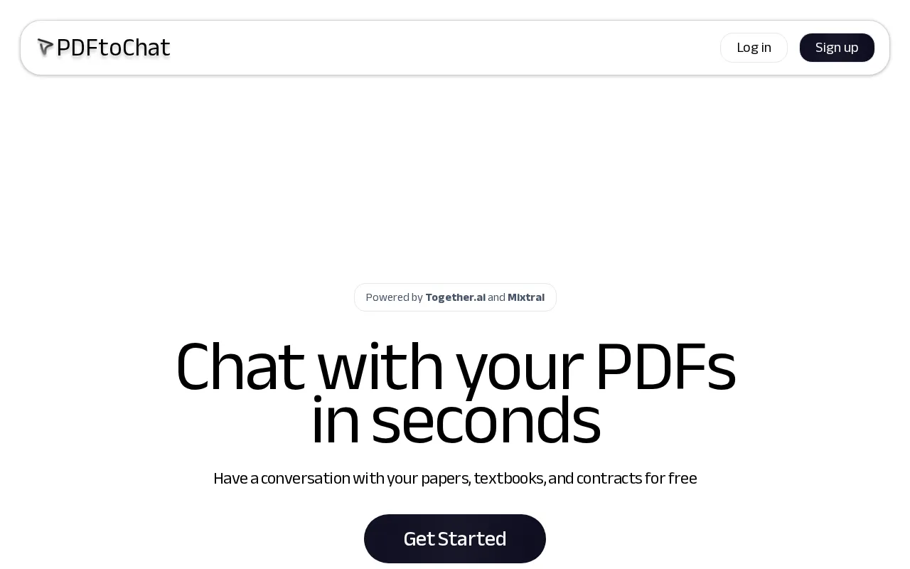 PDFtoChat — preview screenshot