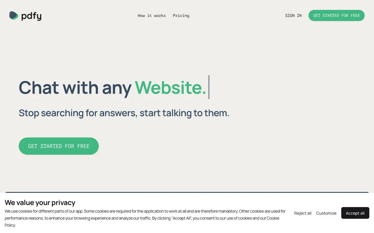 pdfy — preview screenshot