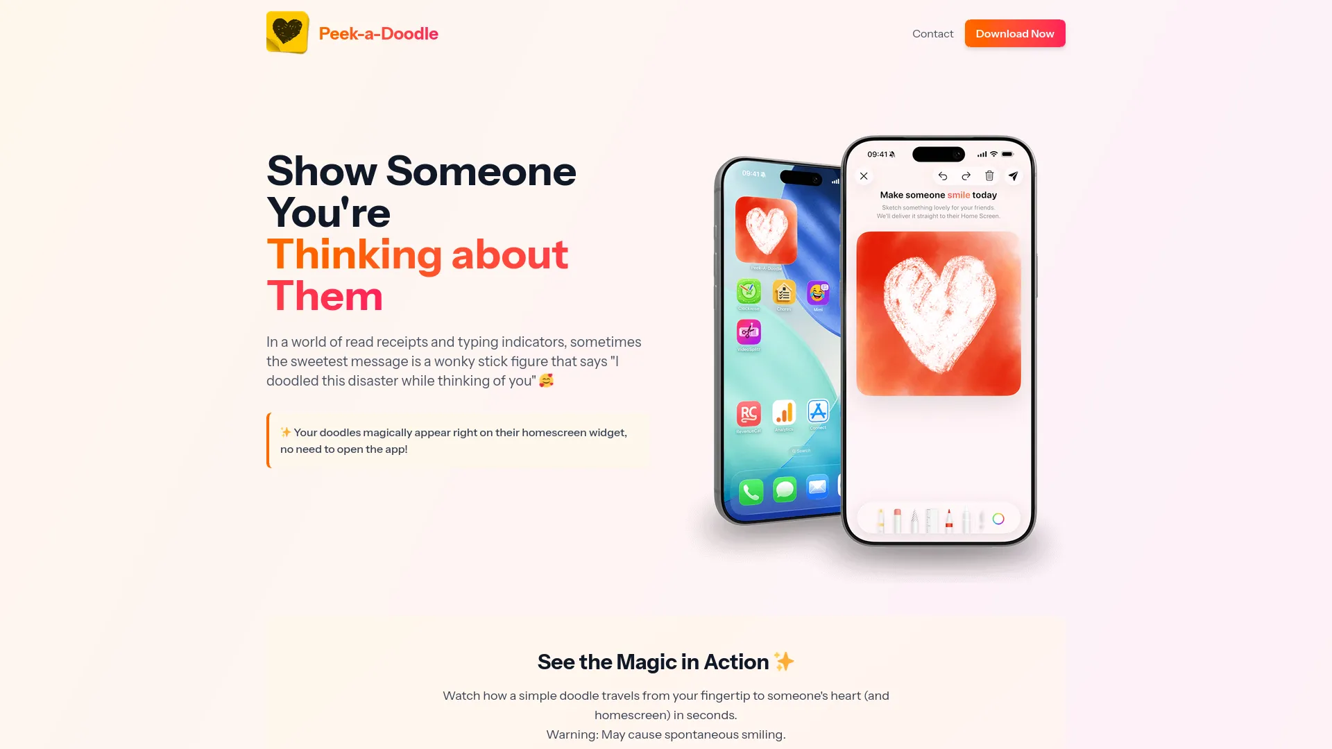 Peek-a-Doodle for iOS & iPadOS — preview screenshot