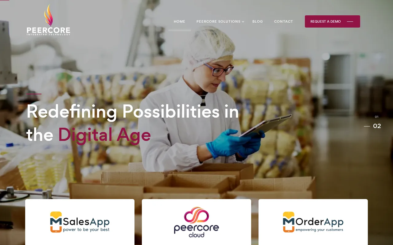 Peercore — preview screenshot