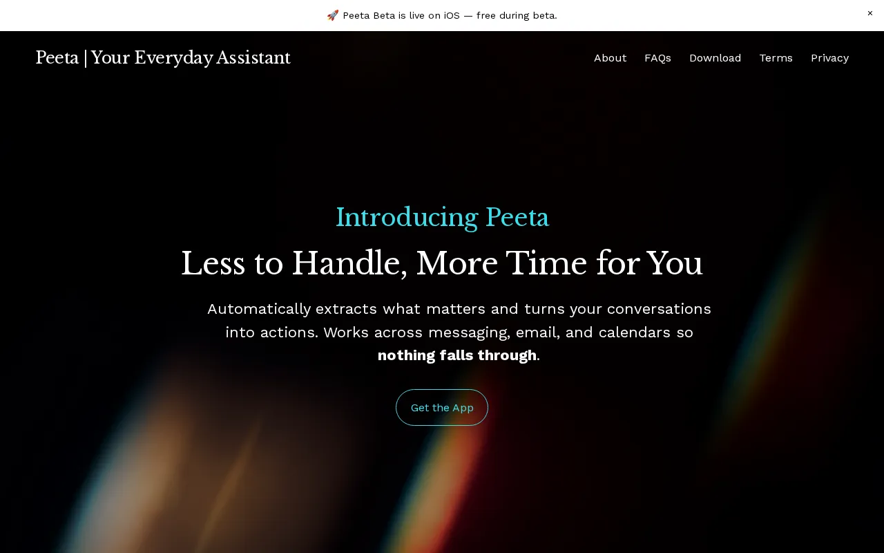 Peeta — preview screenshot