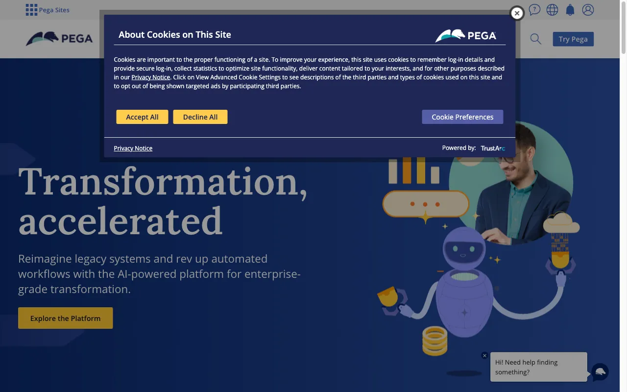 Pega Systems — preview screenshot
