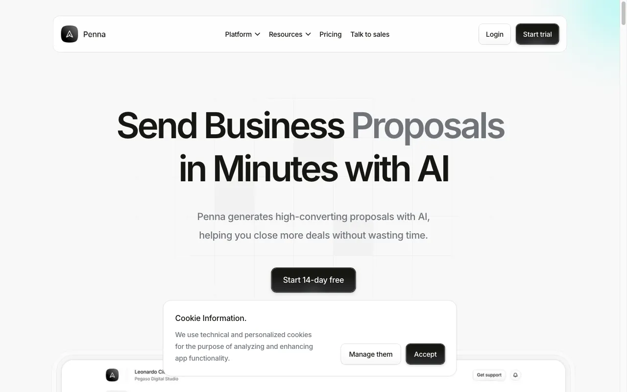 Penna.app — preview screenshot