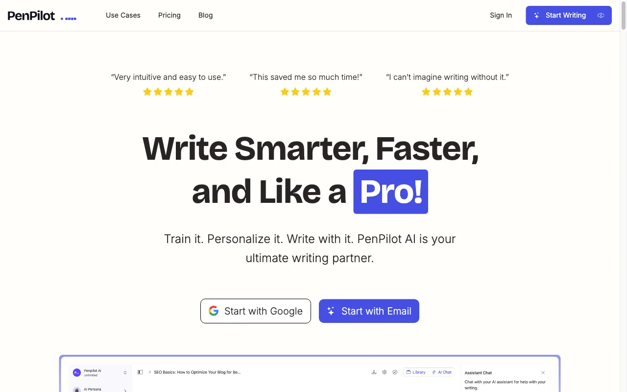 PenPilot AI — preview screenshot