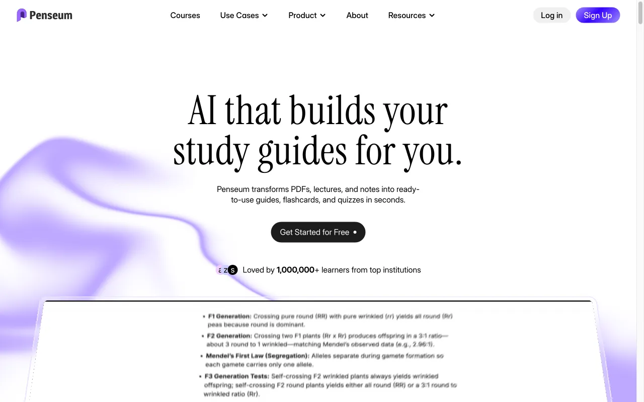 Penseum — preview screenshot