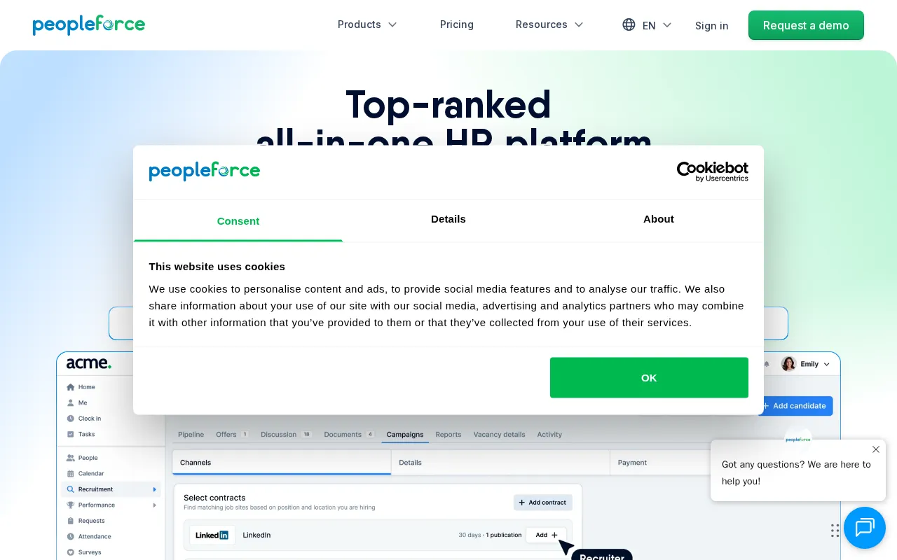 Peopleforce — preview screenshot
