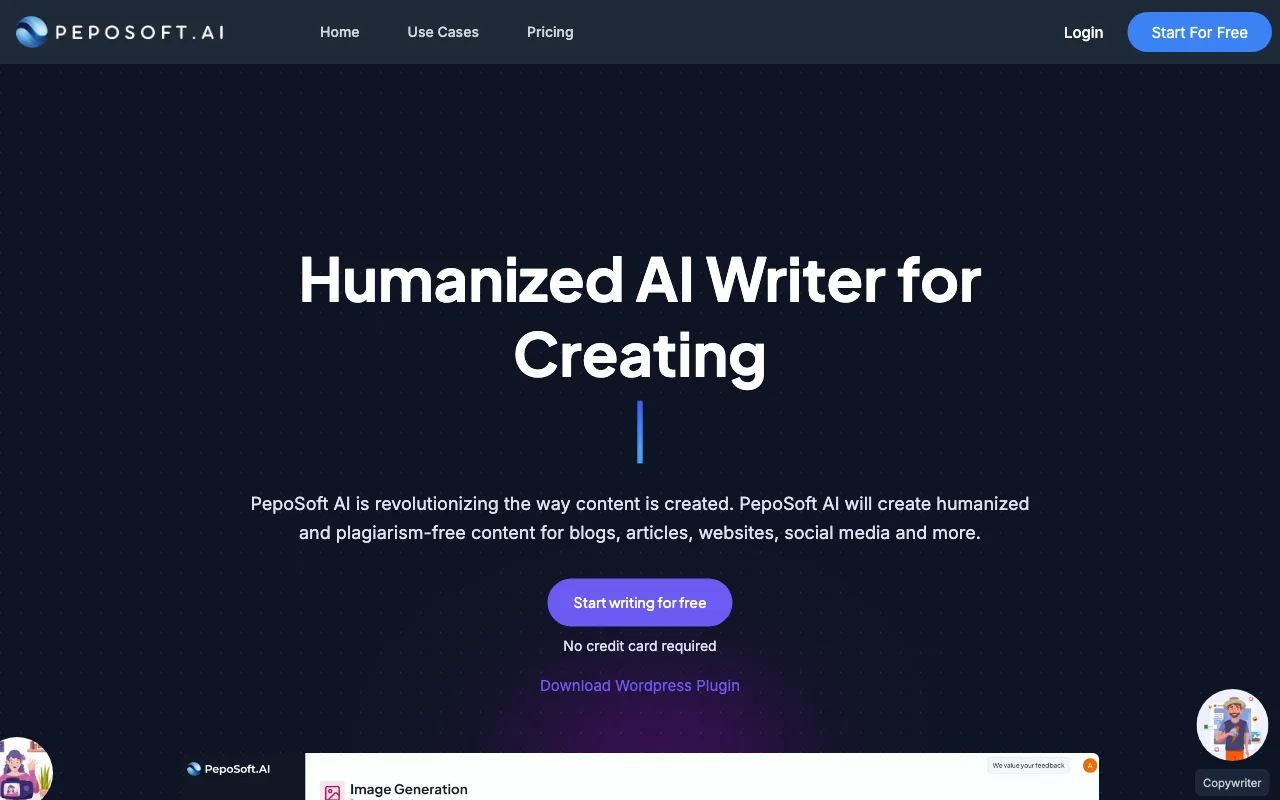 PepoSoft AI — preview screenshot