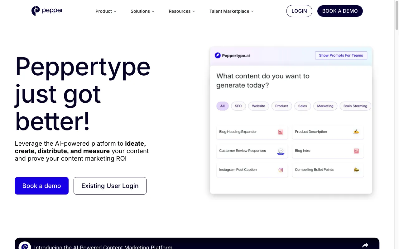 Peppertype.ai — preview screenshot