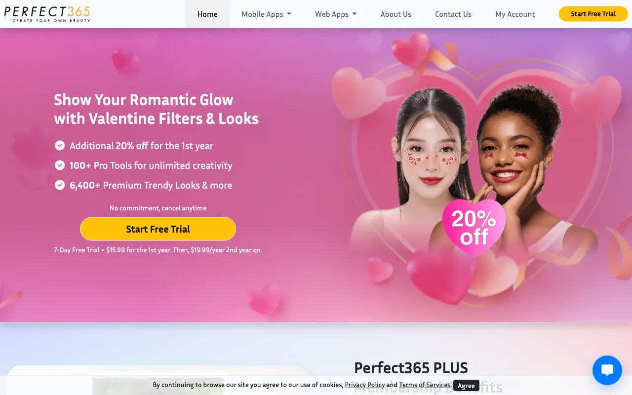 perfect365.com — preview screenshot