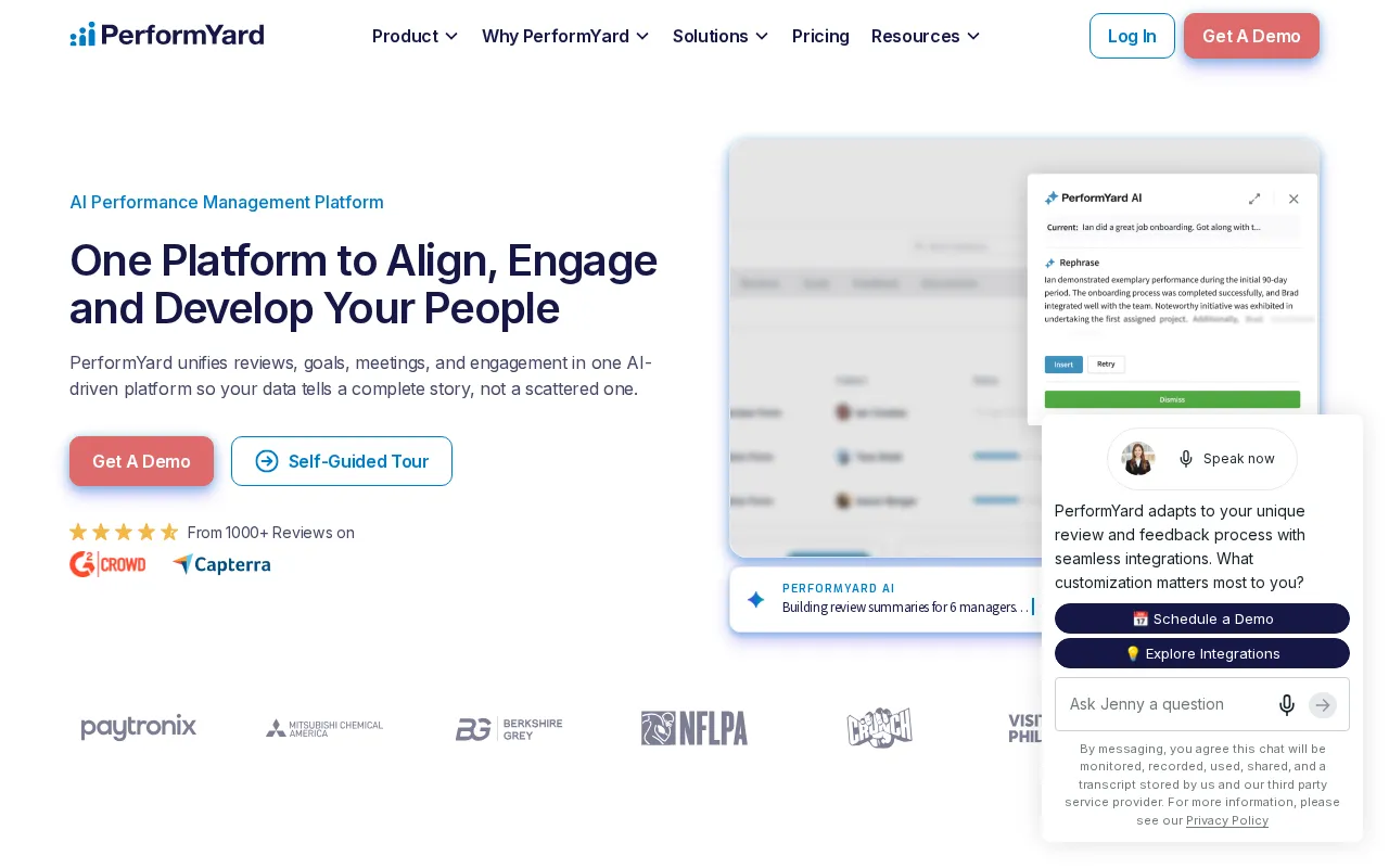Performyard — preview screenshot