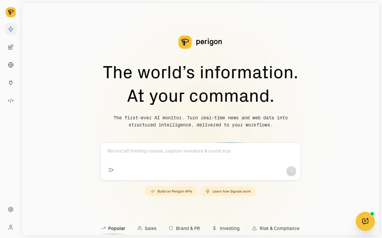 Perigon — preview screenshot