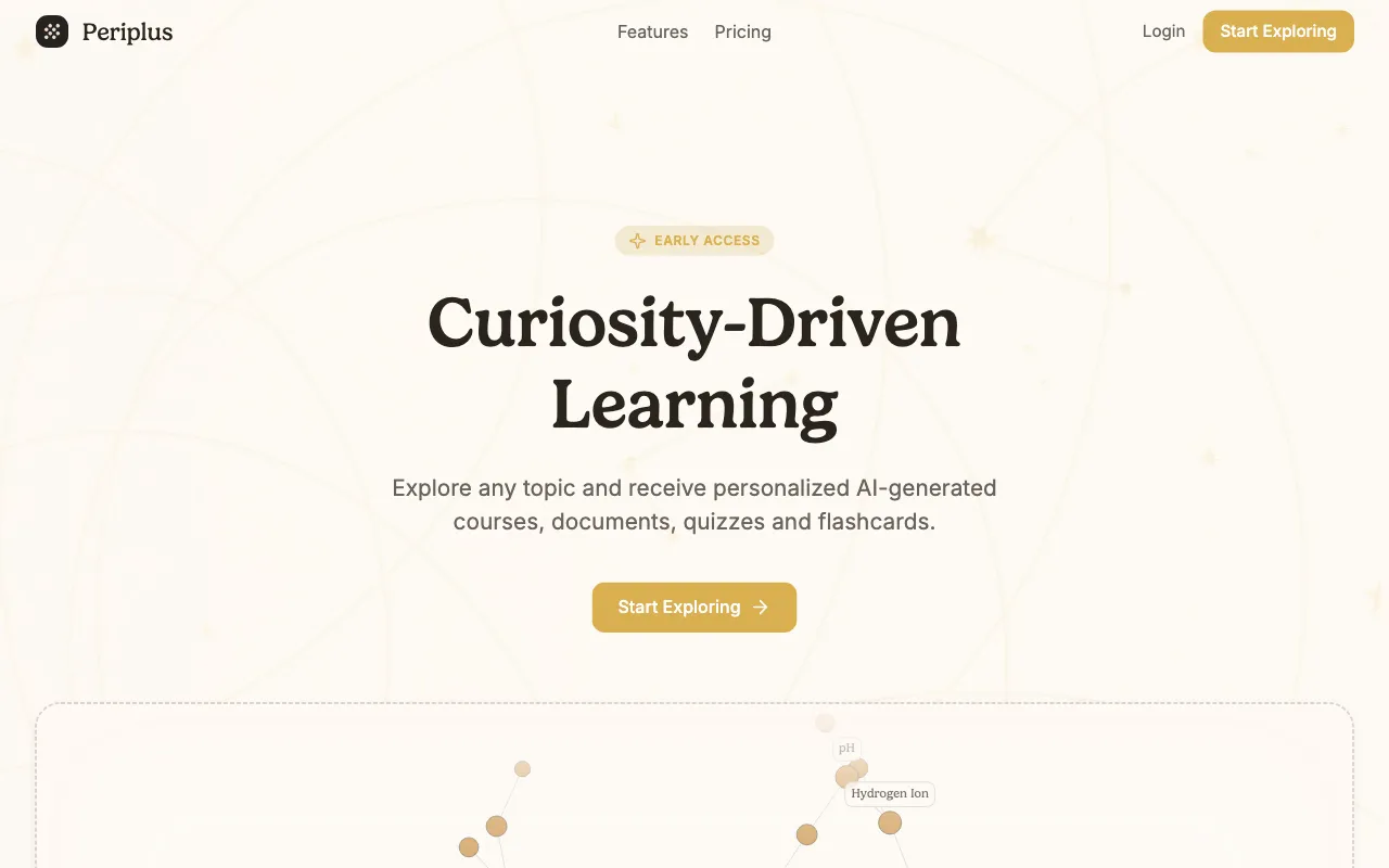 Periplus — pricing page