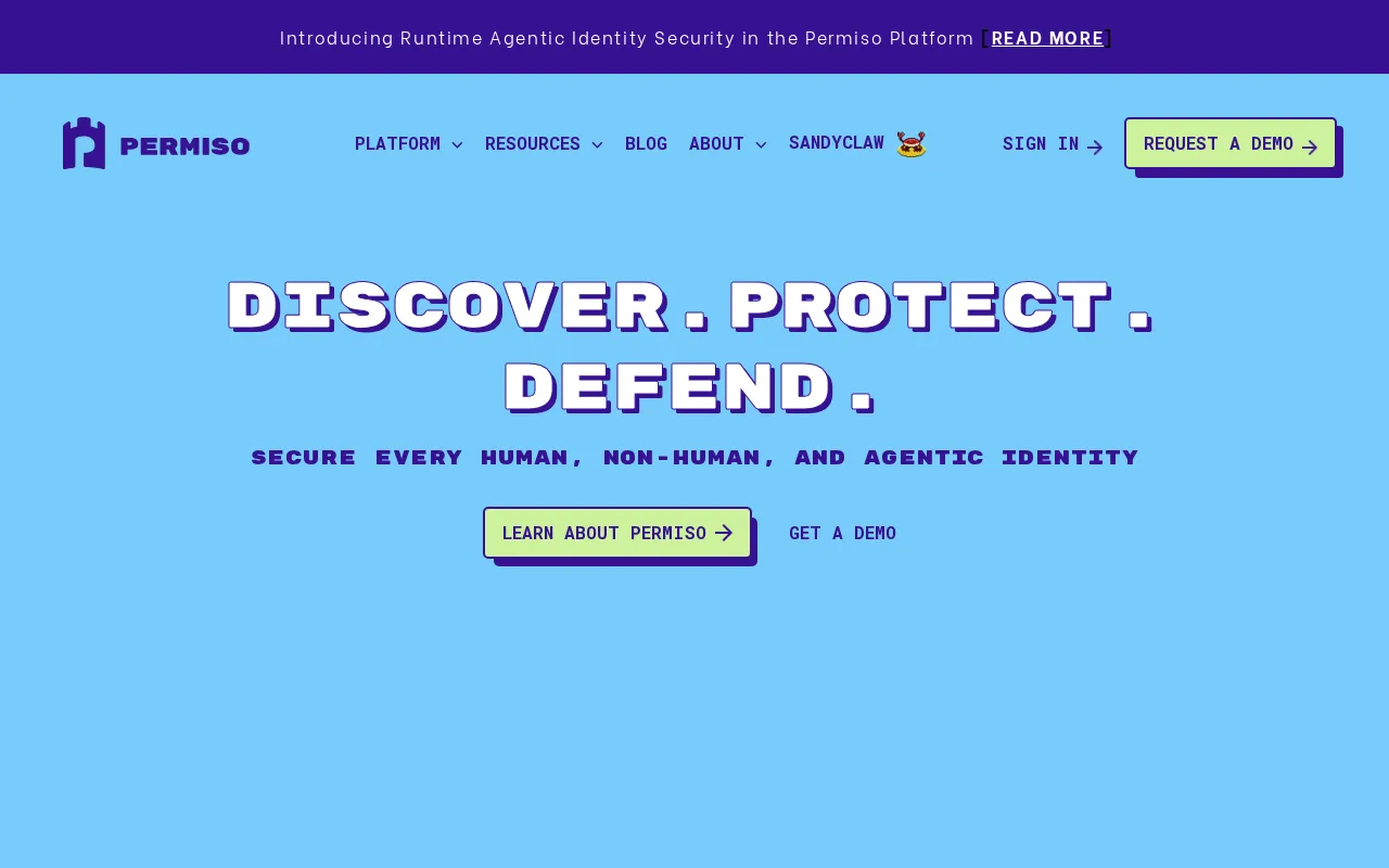 Permiso — preview screenshot
