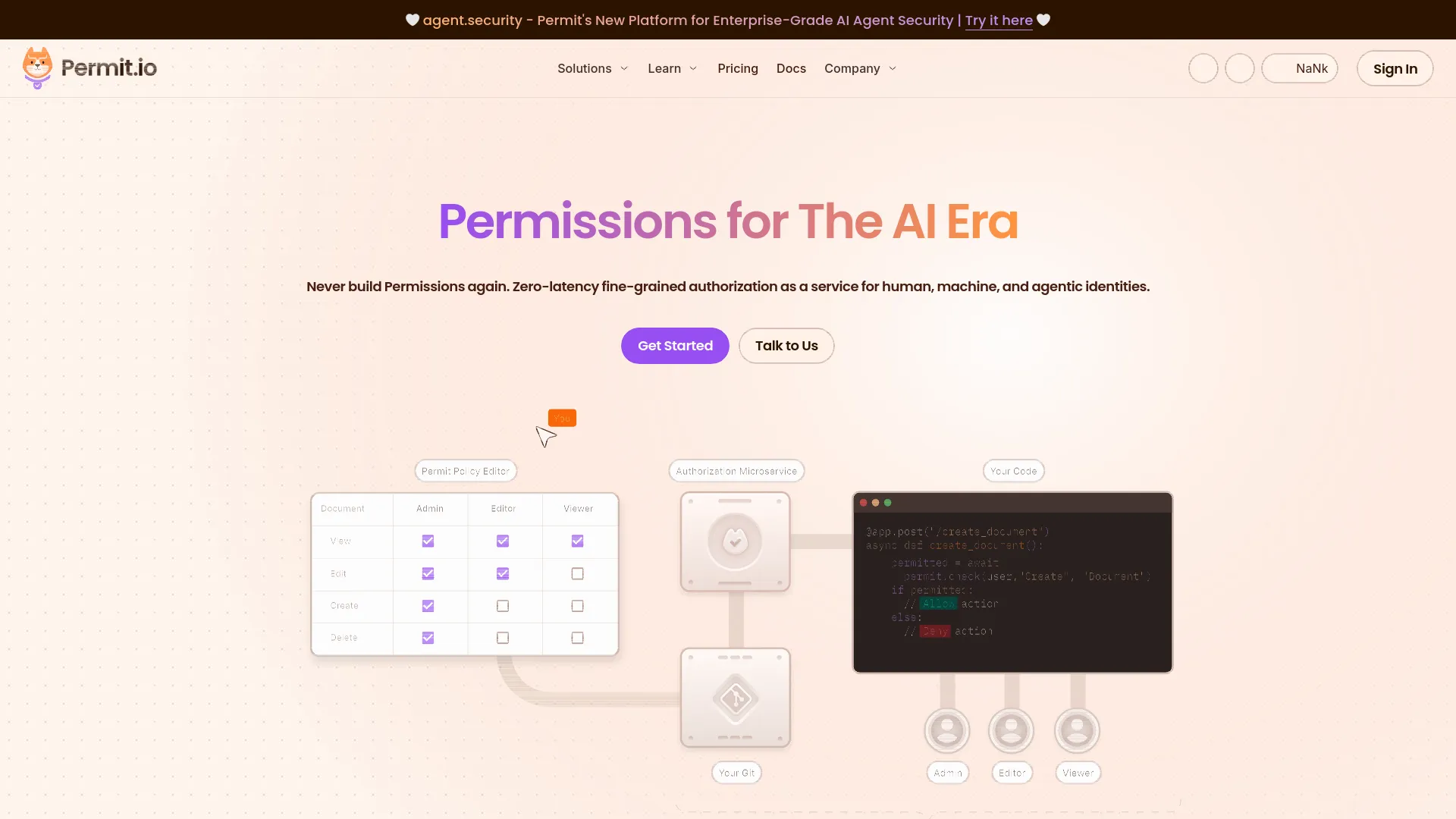 Permit.io — preview screenshot