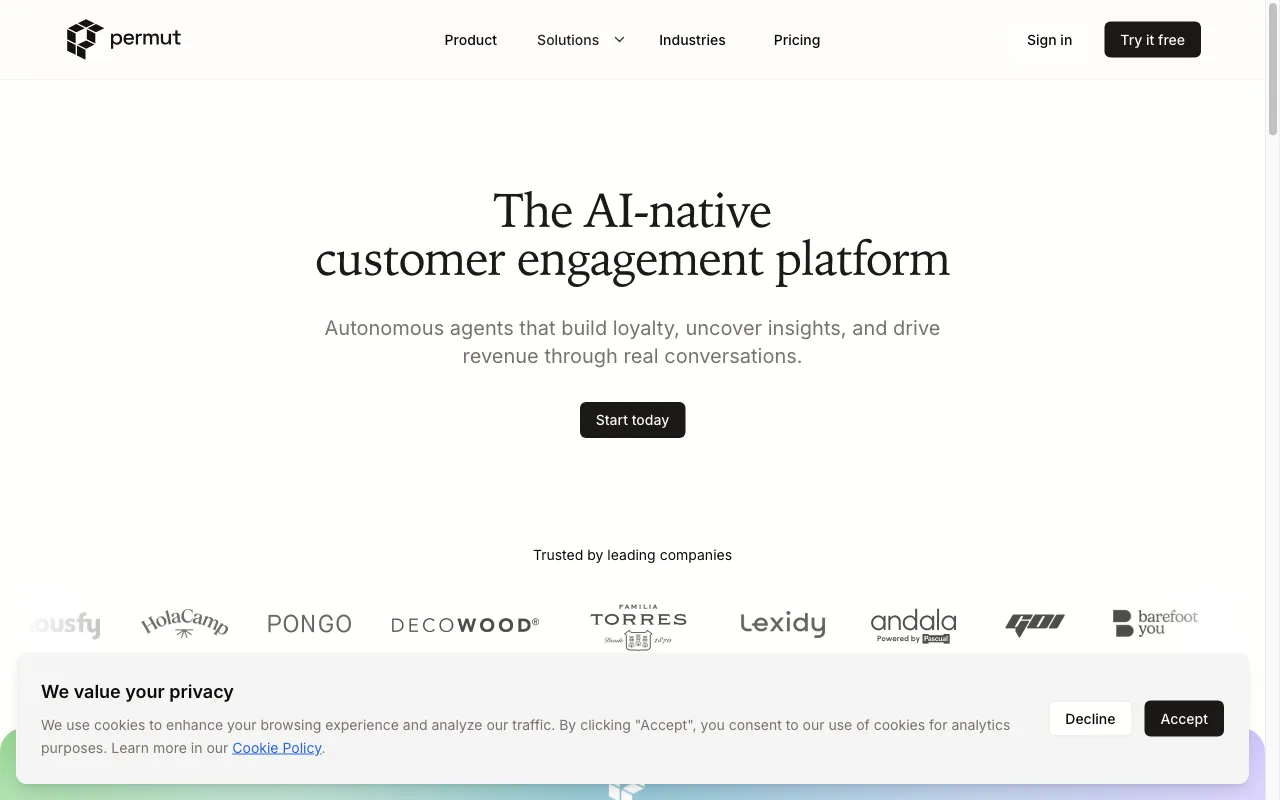 Permut — preview screenshot