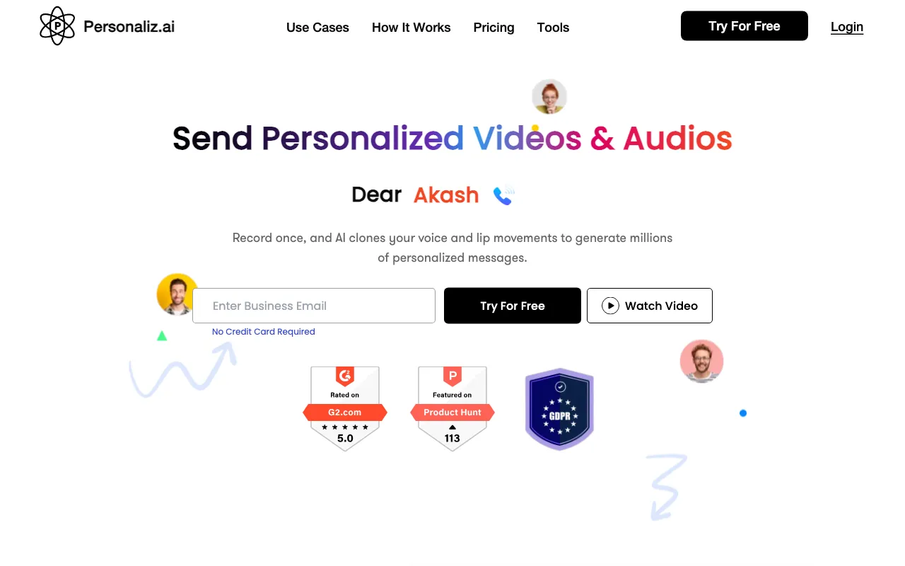 Personaliz.ai — preview screenshot