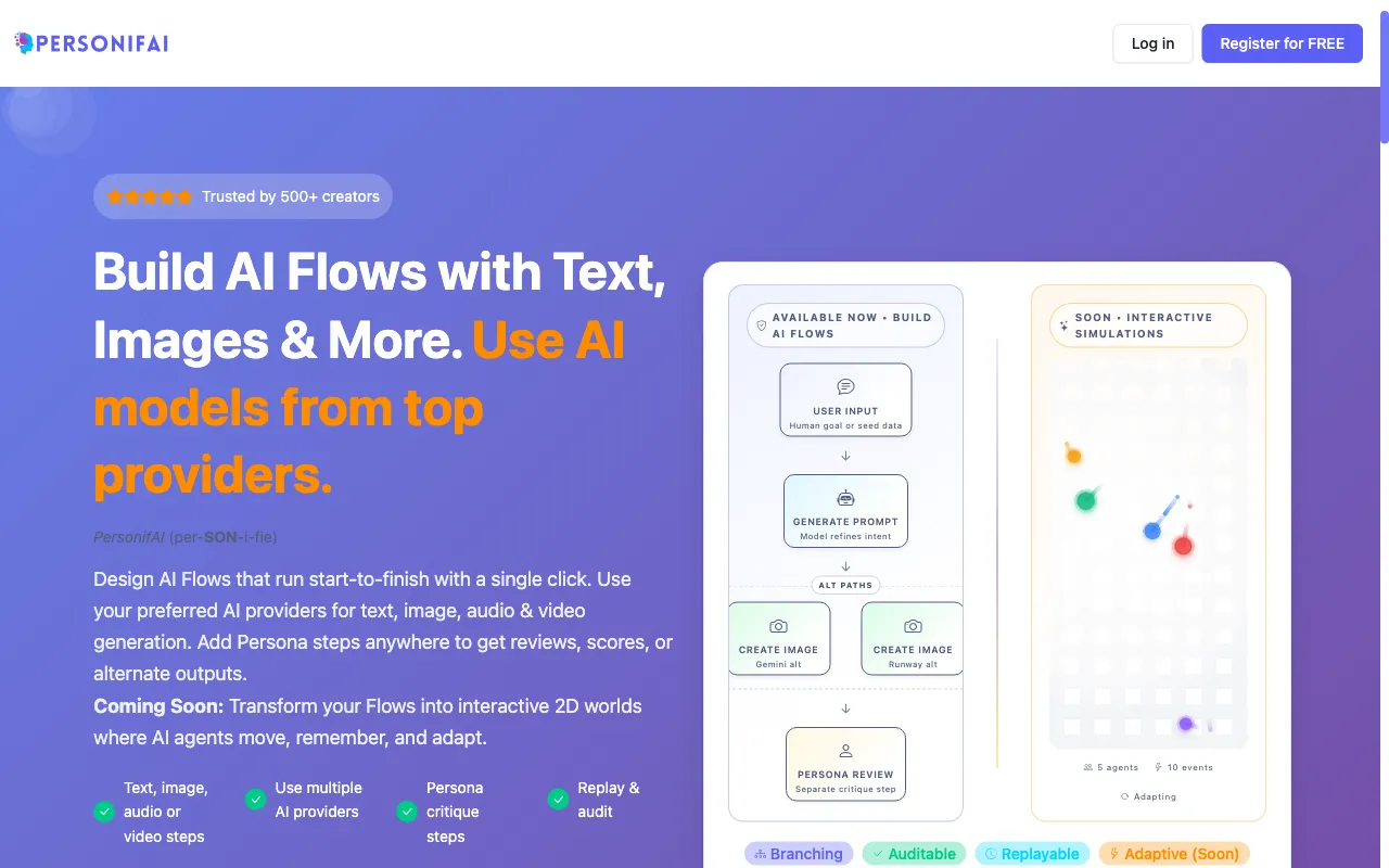 PersonifAI — preview screenshot