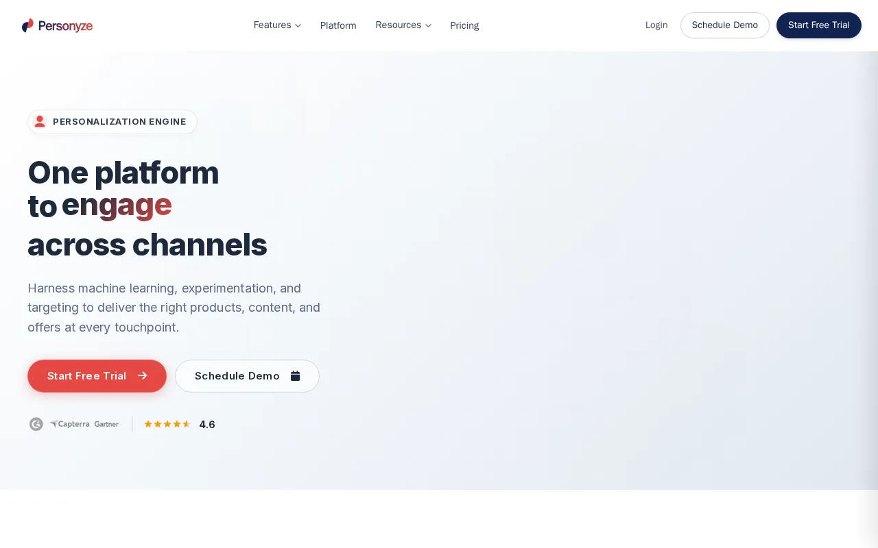 Personyze — preview screenshot