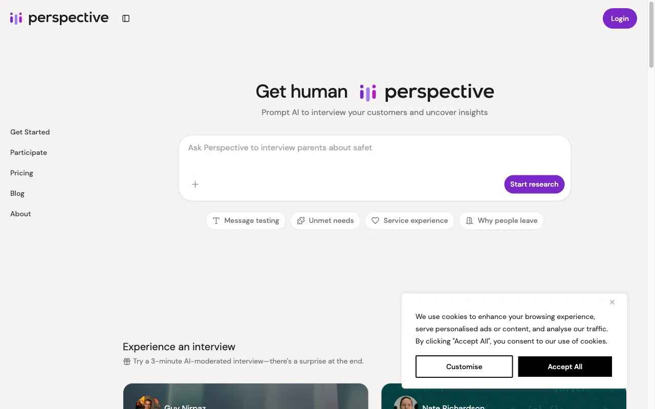Perspective AI — preview screenshot