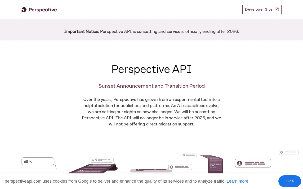 Perspective API — preview screenshot