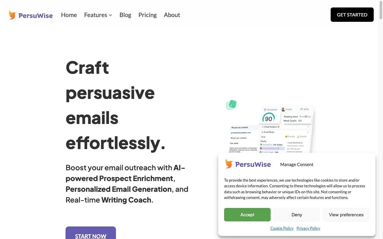 Persuwise — preview screenshot