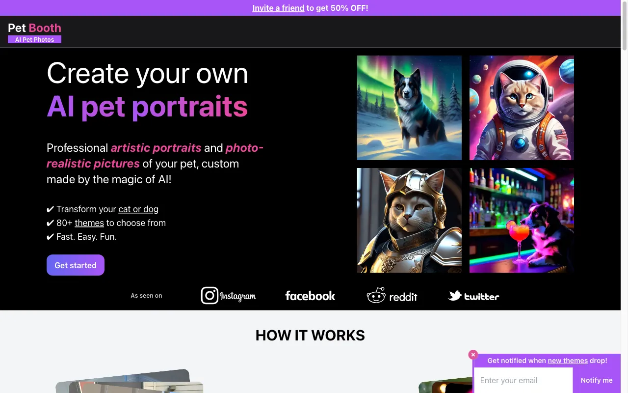 Pet Booth — preview screenshot