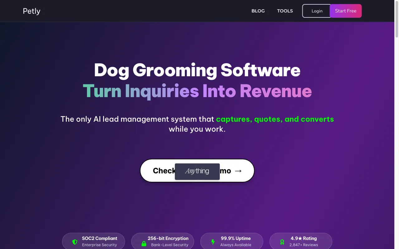 PetlyCare — preview screenshot