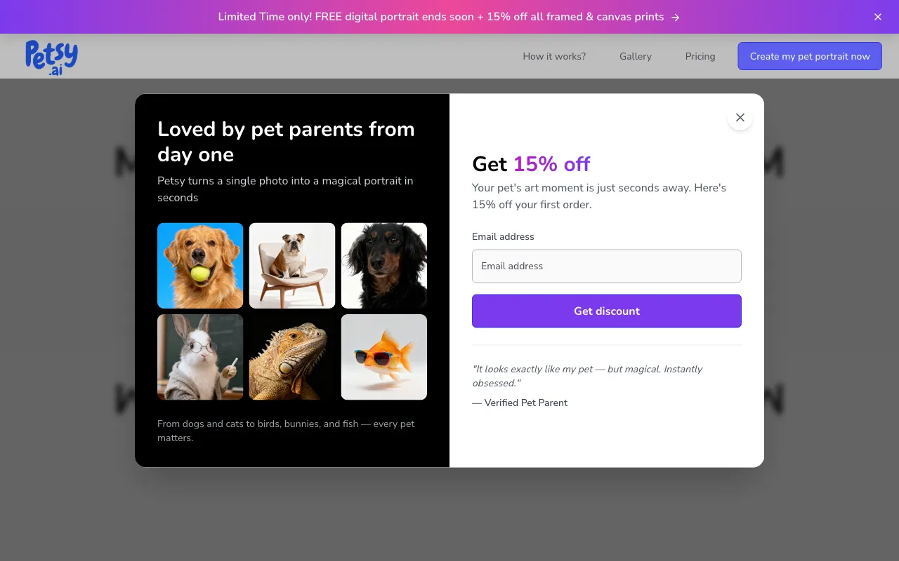 Petsy AI — preview screenshot