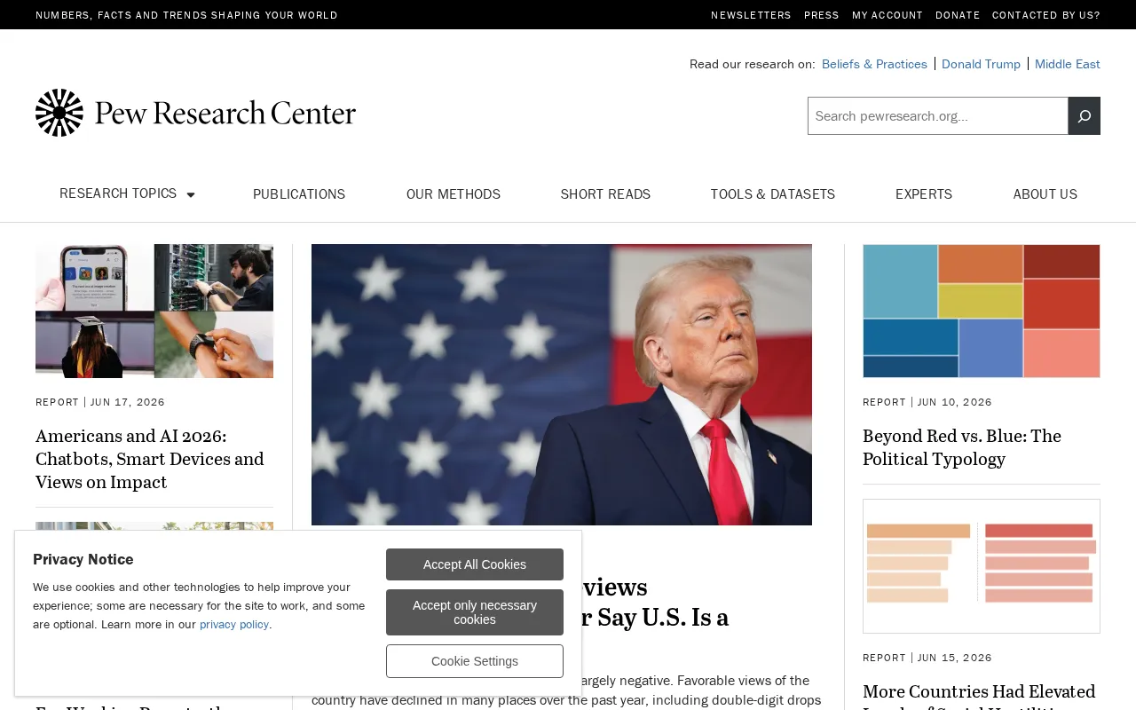 Pew Research Center — preview screenshot