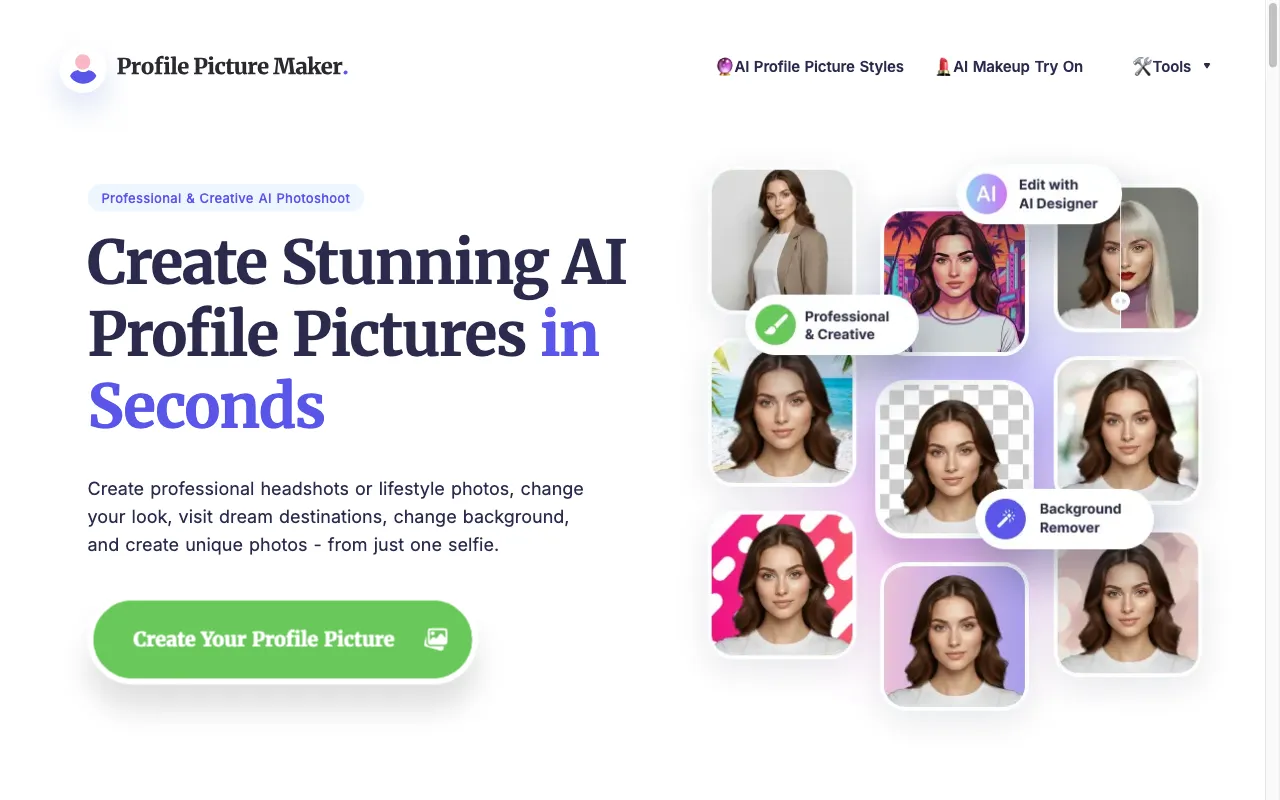 Profile Picture Maker — preview screenshot