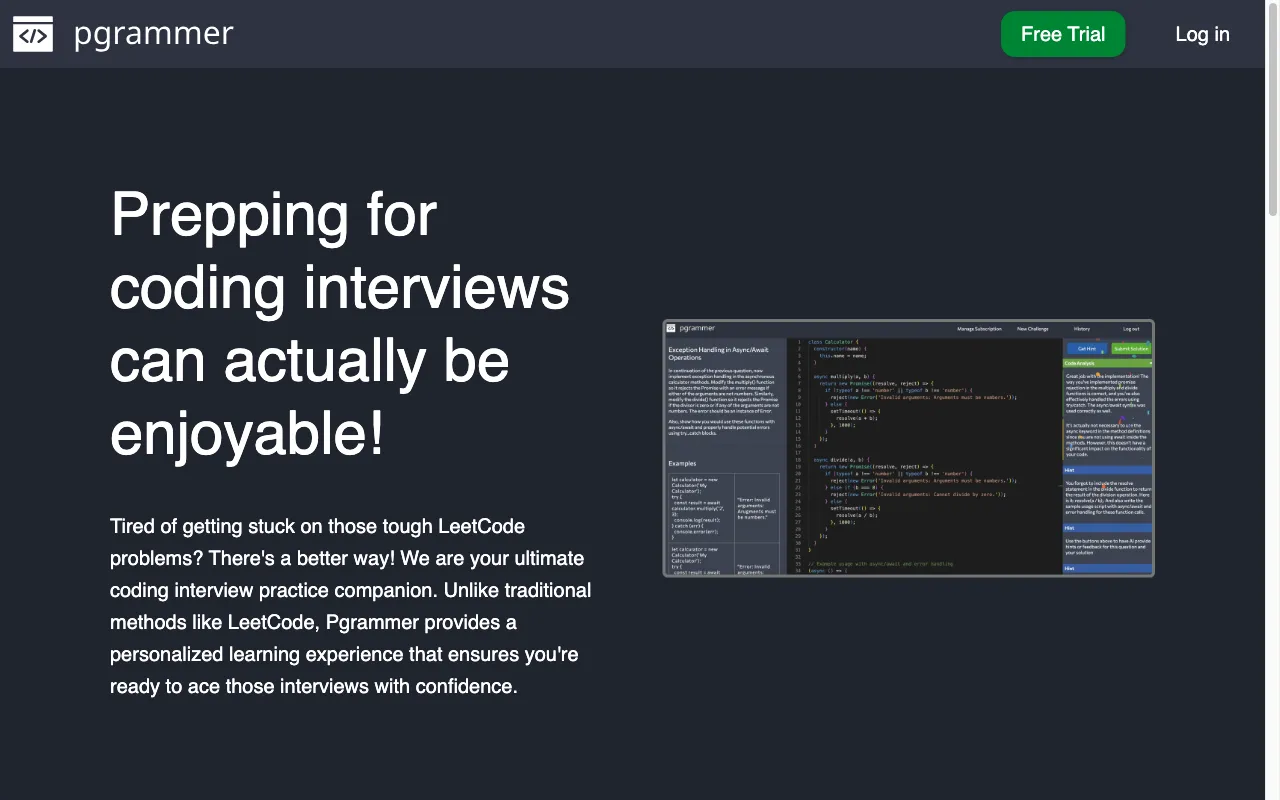 Pgrammer — preview screenshot