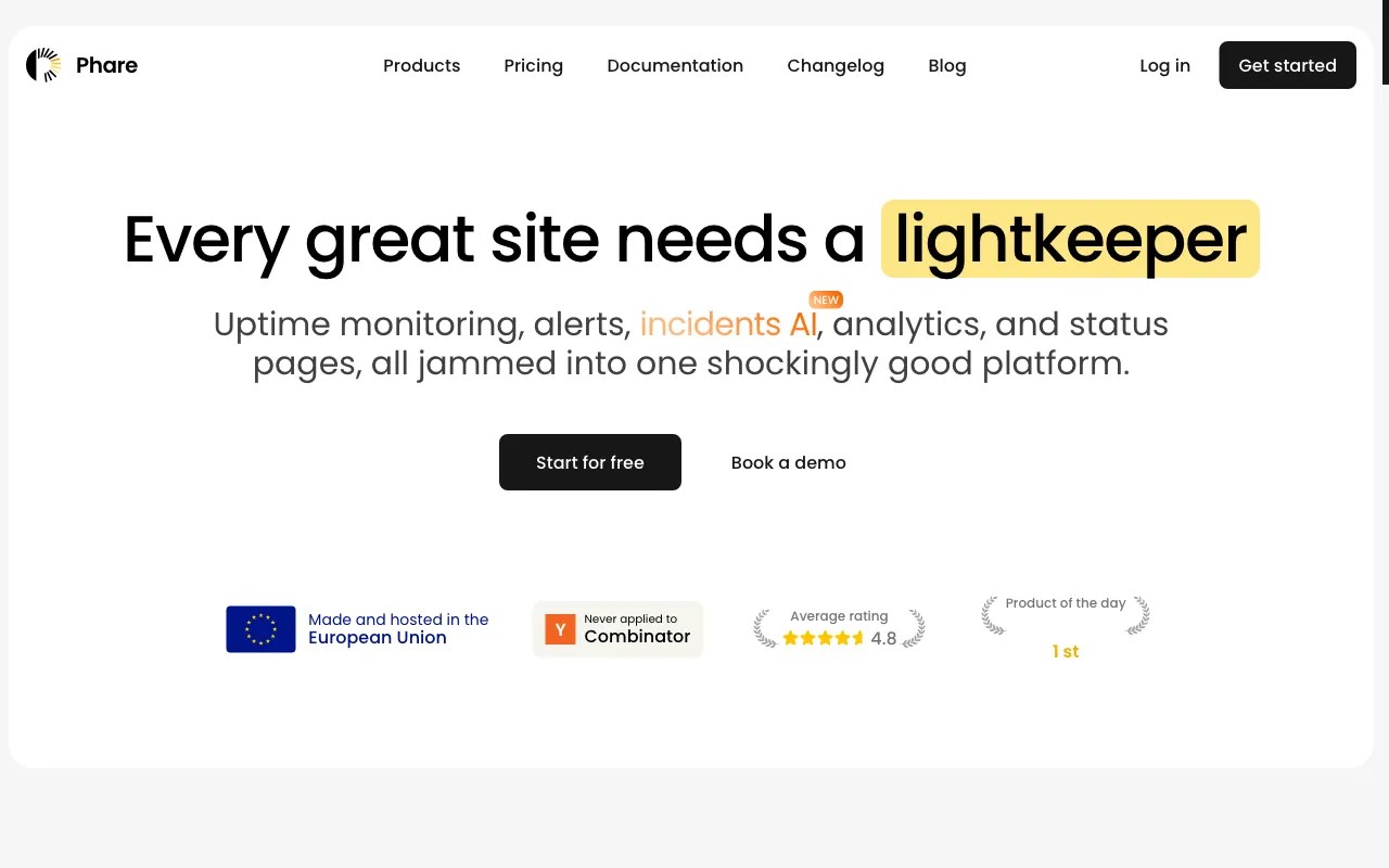Phare — preview screenshot