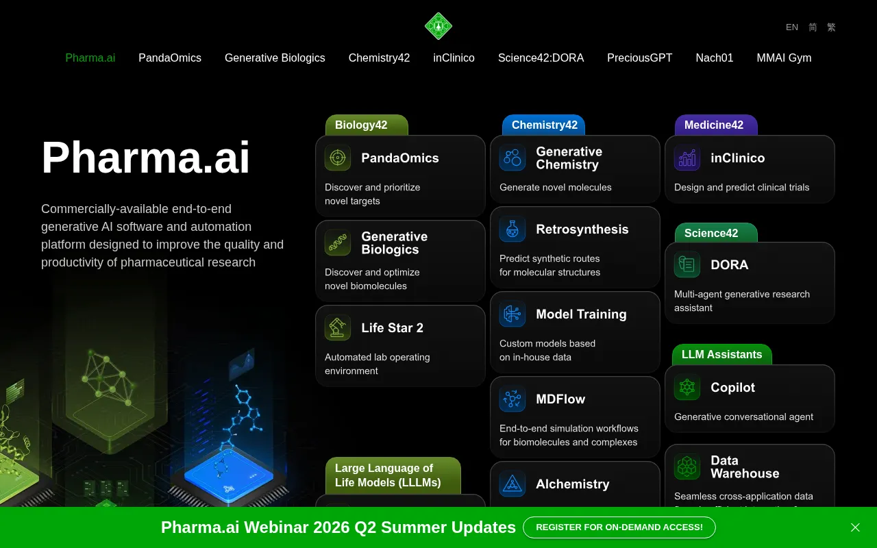 pharma.ai — preview screenshot