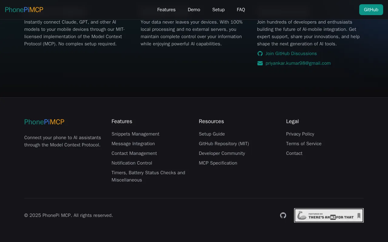 PhonePi MCP — preview screenshot