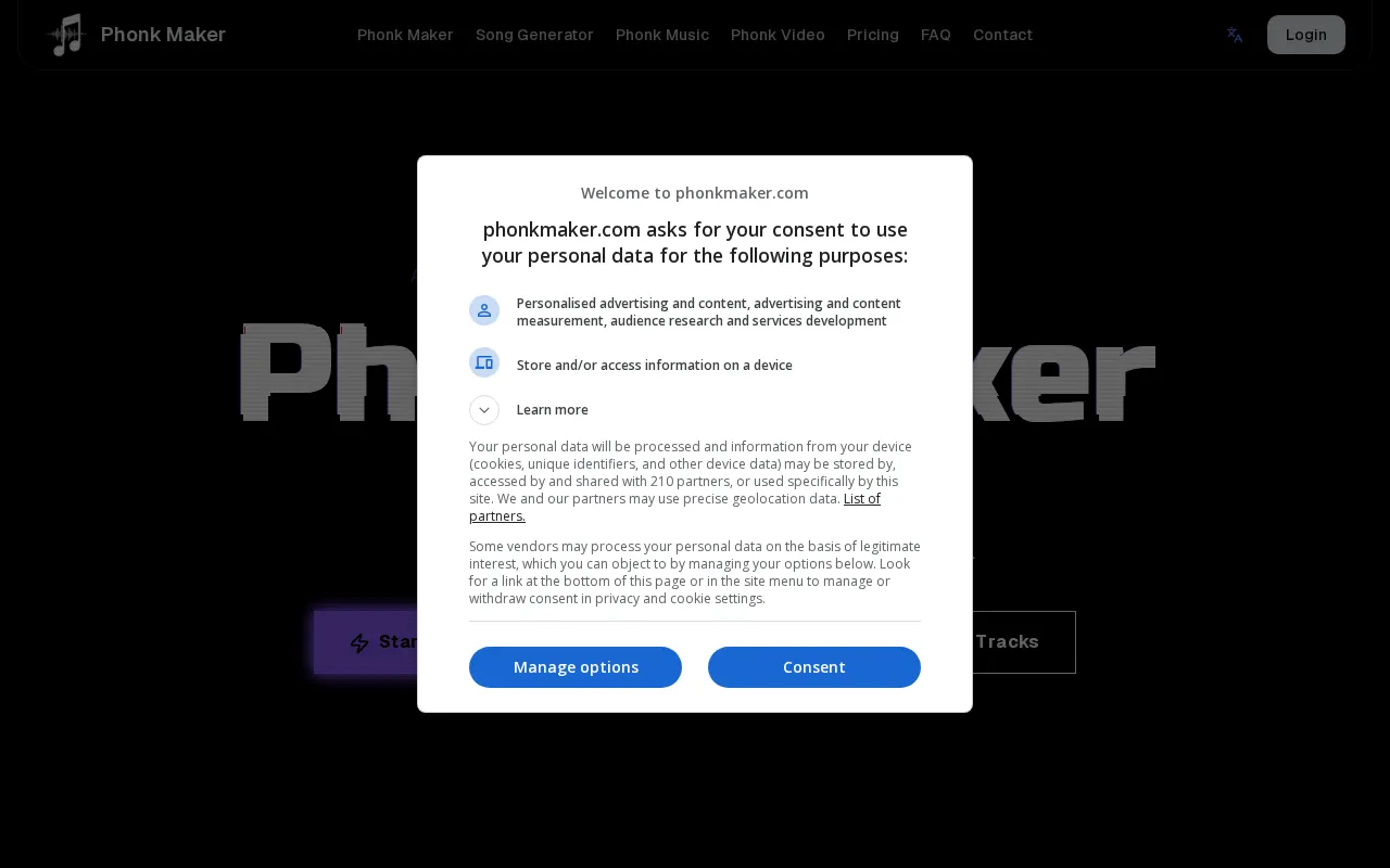 Phonk Maker — preview screenshot