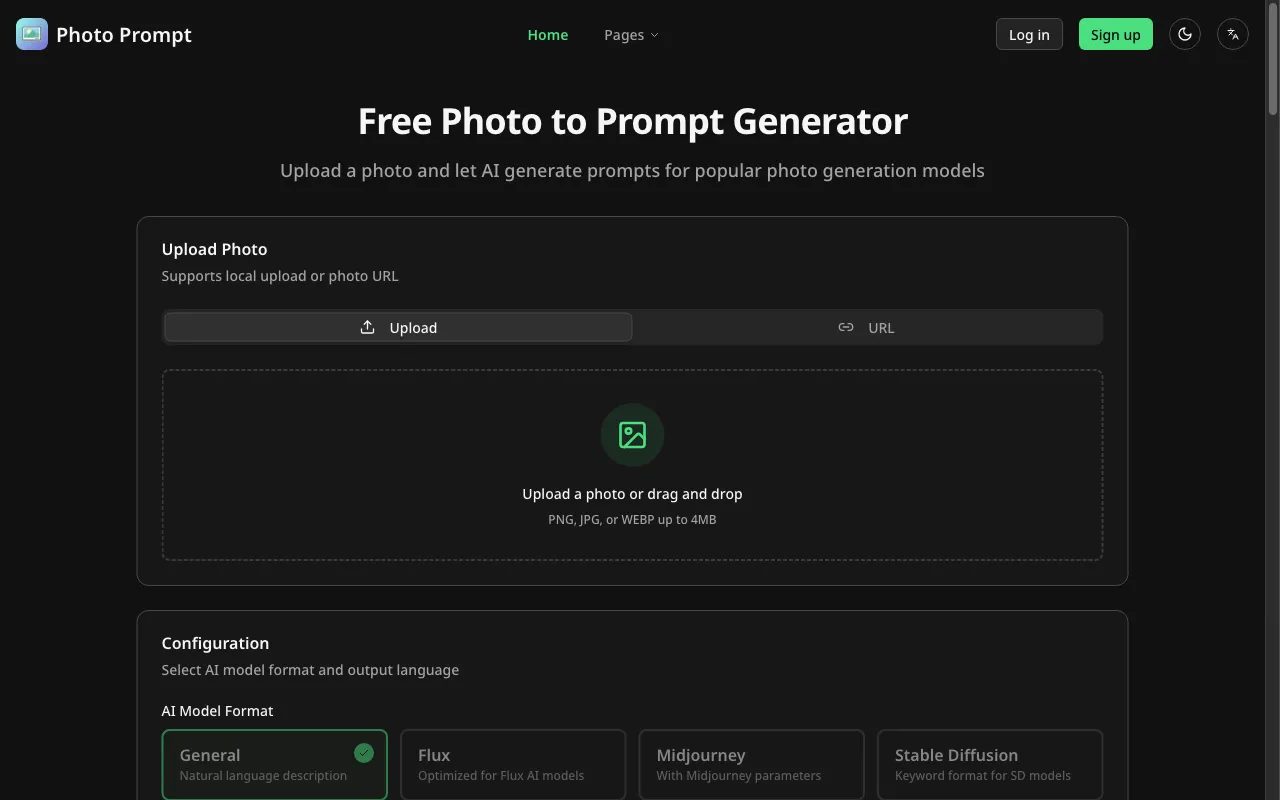 Photo Prompt — preview screenshot