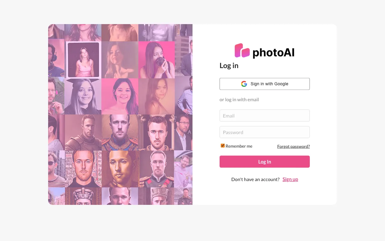 PhotoAI — preview screenshot