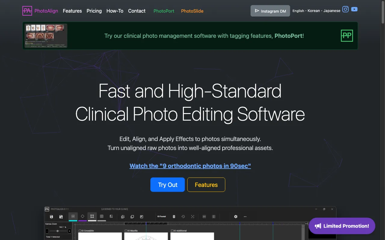 PhotoAlign Studio — preview screenshot