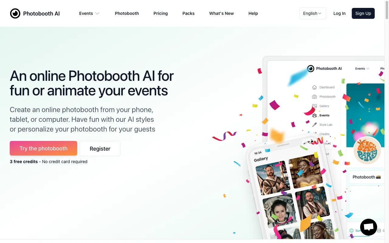 Photobooth AI — preview screenshot