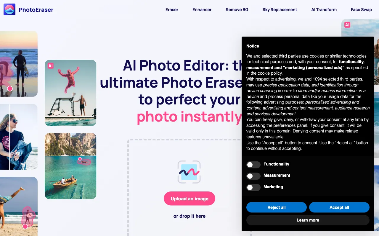 Photoeraser — preview screenshot