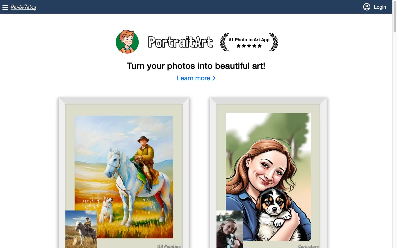 PhotoFairy — preview screenshot
