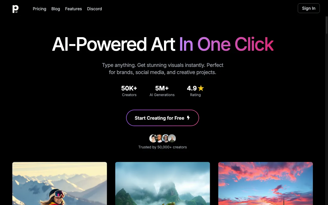 PhotoGenius.ai — preview screenshot