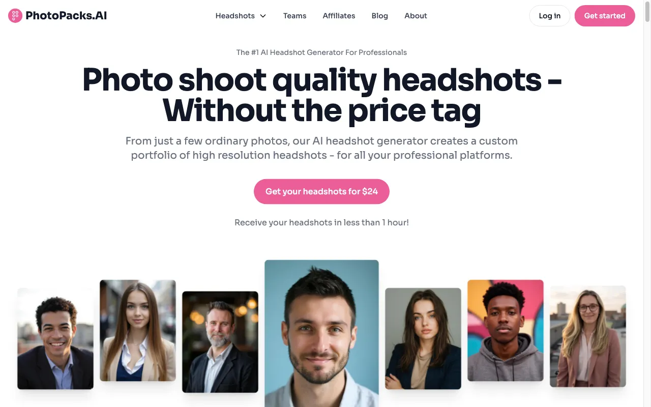 PhotoPacks.AI — preview screenshot